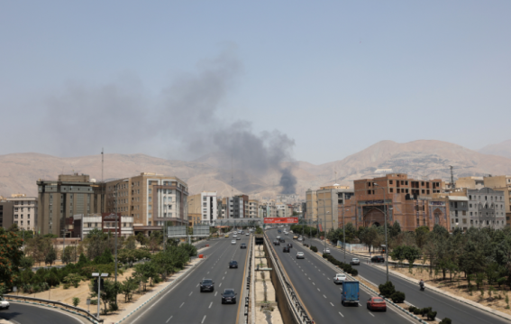 Iran’s Cluster Missile Attack Hits Israel as Tensions Peak in 8-Day Conflict